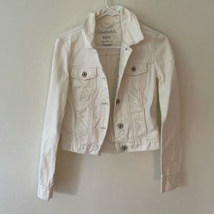 Aéropostale White Denim Jacket [m]